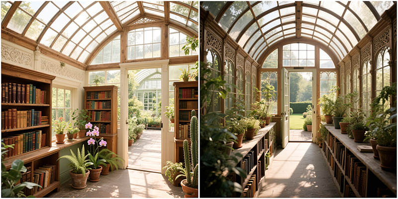 Why A Victorian Greenhouse Is The Perfect Escape For Book Lovers & Gardeners